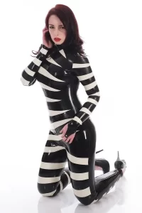 Latex The Hoopla Effect Catsuit
