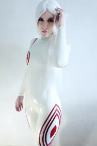 Latex Shiro Cosplay Suit Catsuit
