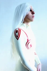 Latex Shiro Cosplay Suit Catsuit