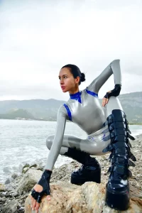 Latex Brazen Ice Catsuit