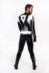 Latex Mens Brand Name MotoGP Biker Catsuit version 20