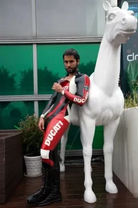 Latex Mens Brand Name T-Age MotoGP Biker Catsuit Version 9