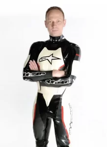 Latex Mens T-Age Style Moto Biker Catsuit Version 16