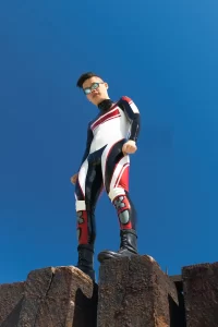 Latex Mens Unbranded Motorcycle Style Catsuit