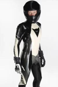 Latex Mens Brand Name T-Age Style MotoGP Biker Catsuit Version 15