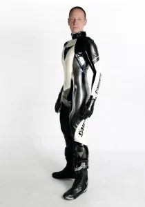 Latex Mens Brand Name T-Age Style MotoGP Biker Catsuit Version 15