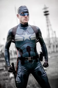 Latex COS American Captain Catsuit
