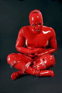 Latex Mens The Strapping Heavy Suit Catsuit