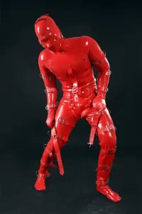 Latex Mens The Strapping Heavy Suit Catsuit