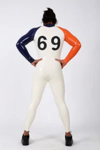 Latex Mens Oddity Raglan-Sleeved Catsuit