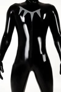 Latex Black Panther COS Catsuit