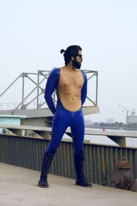 Latex Mens Bare-Chester Catsuit