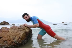 Latex Mens Triple Color Surfsuit