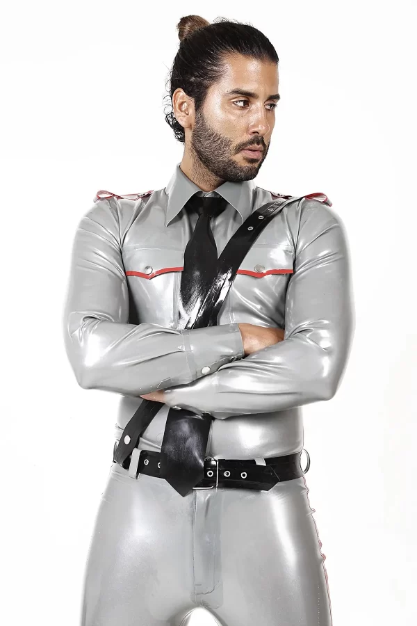 Latex Mens Military Pants