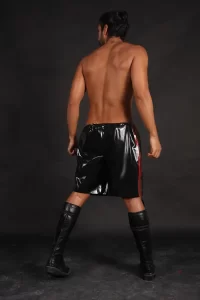 Latex Mens Loose-Fitting Sports Style Shorts